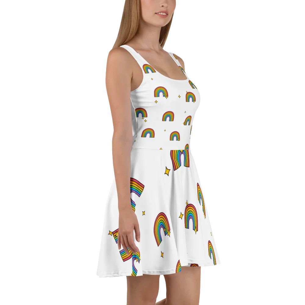 Rainbow Dreams All-Over Dress product image (3)
