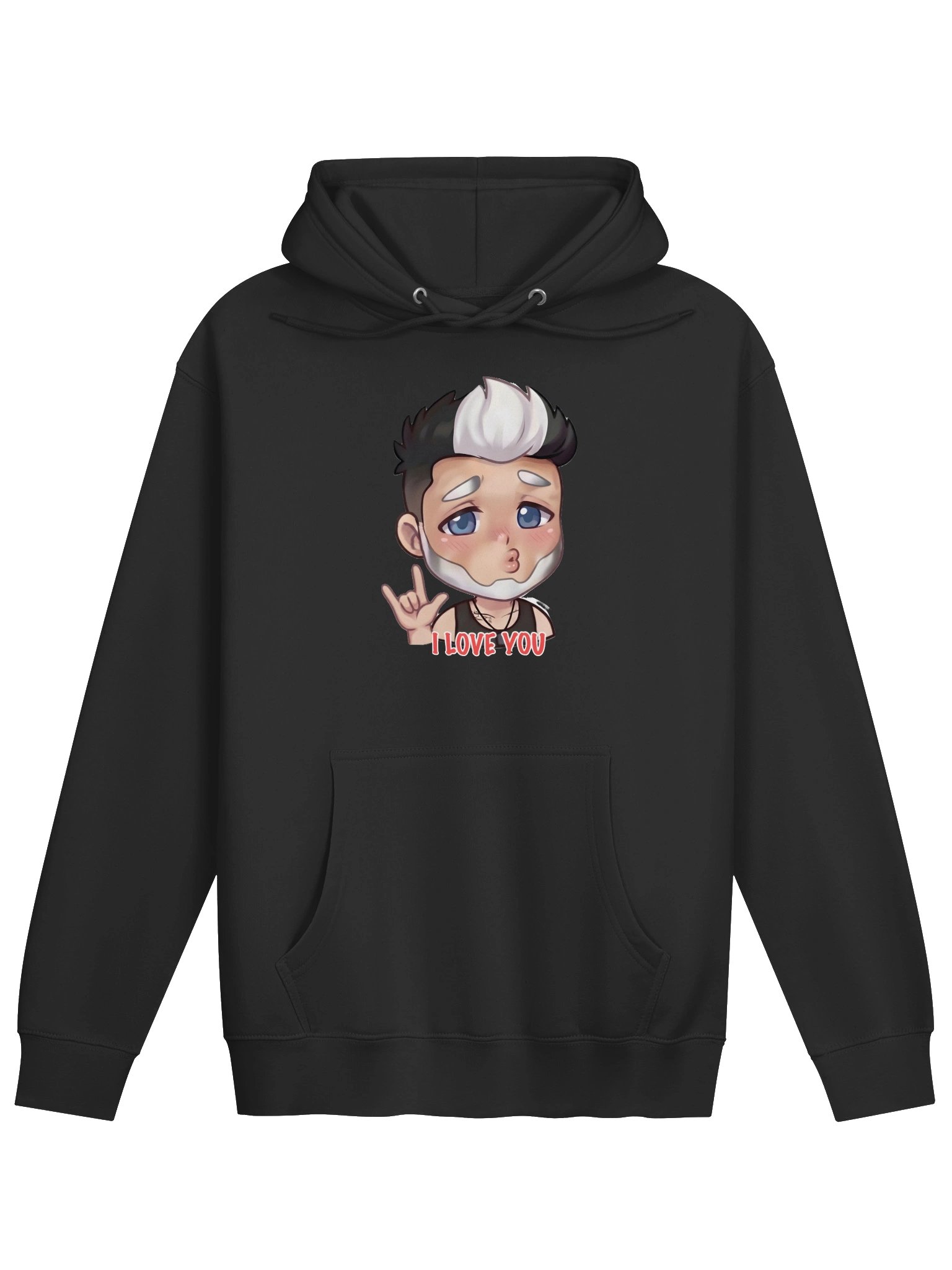 I Love You Hoodie product image (1)