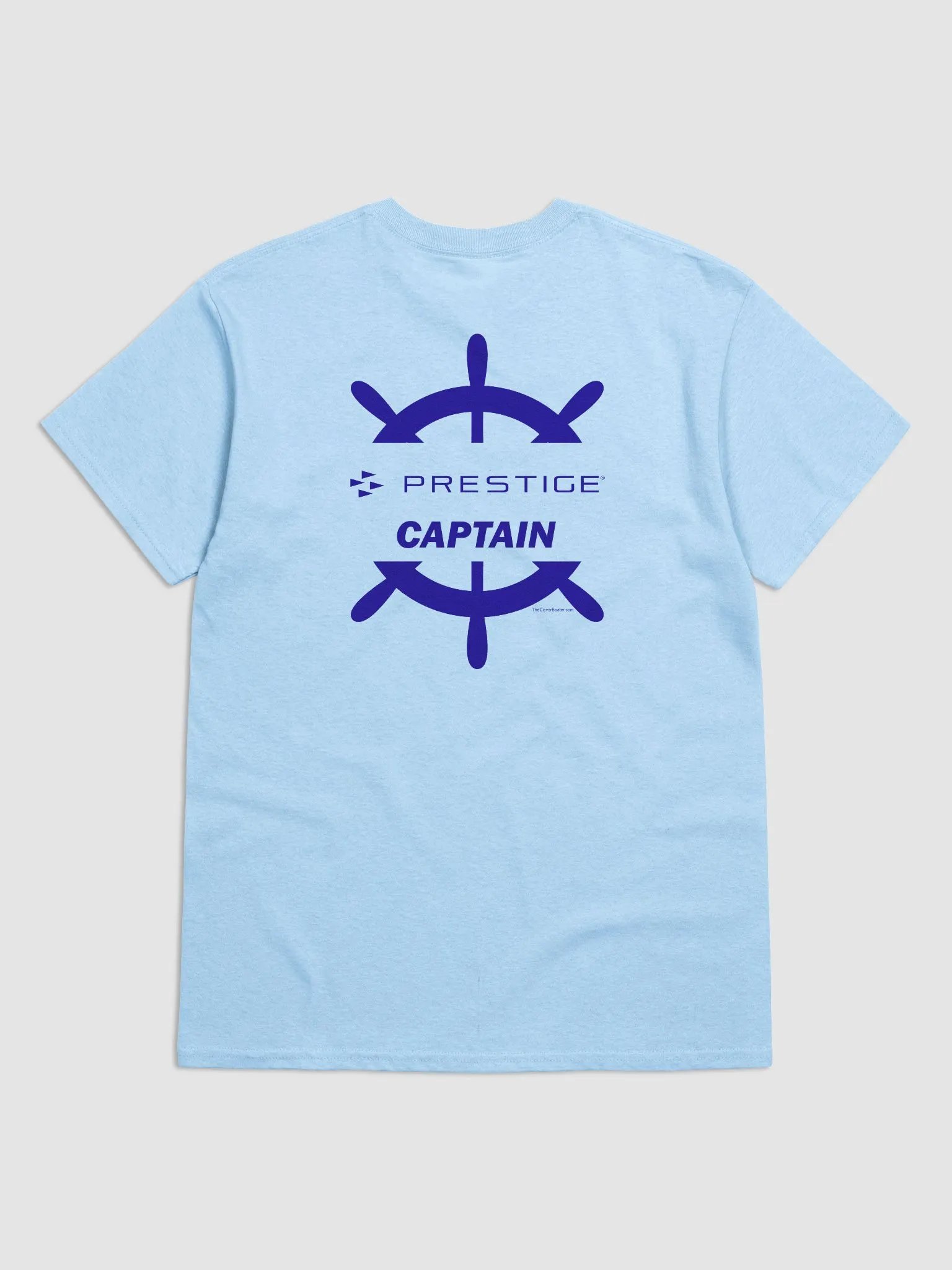 Prestige Captain - T-Shirt - Light Shirt w/Blue Logo product image (4)