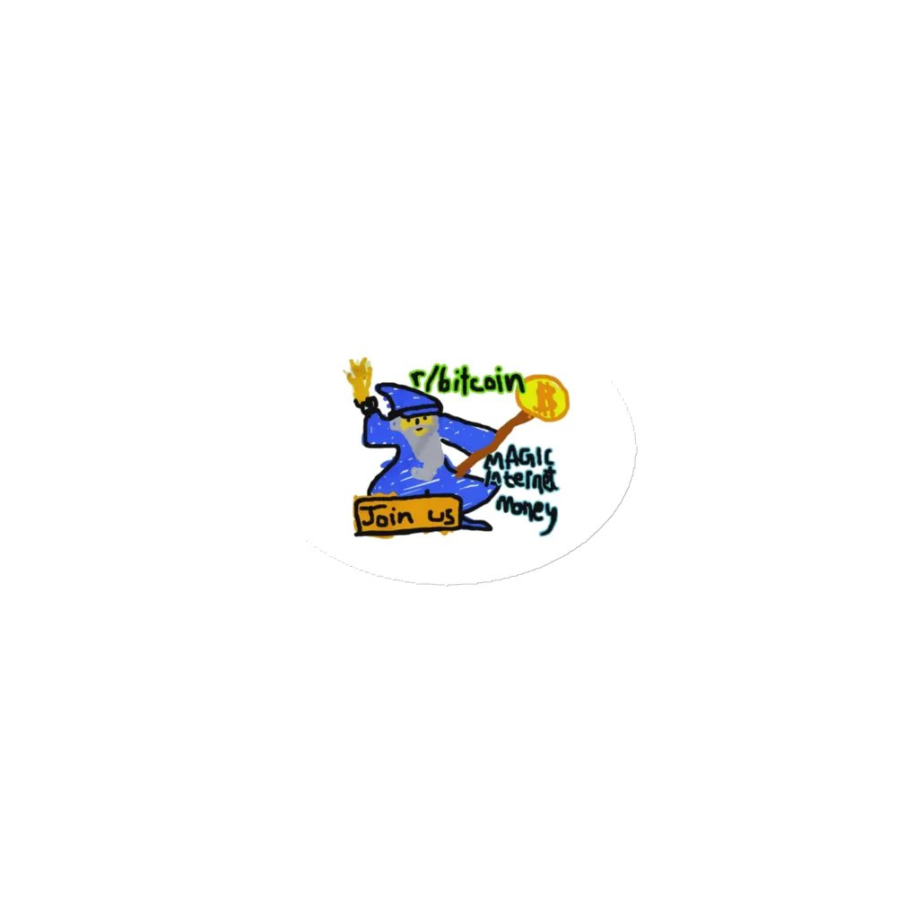 r/bitcoin Wizard Magnet product image (1)