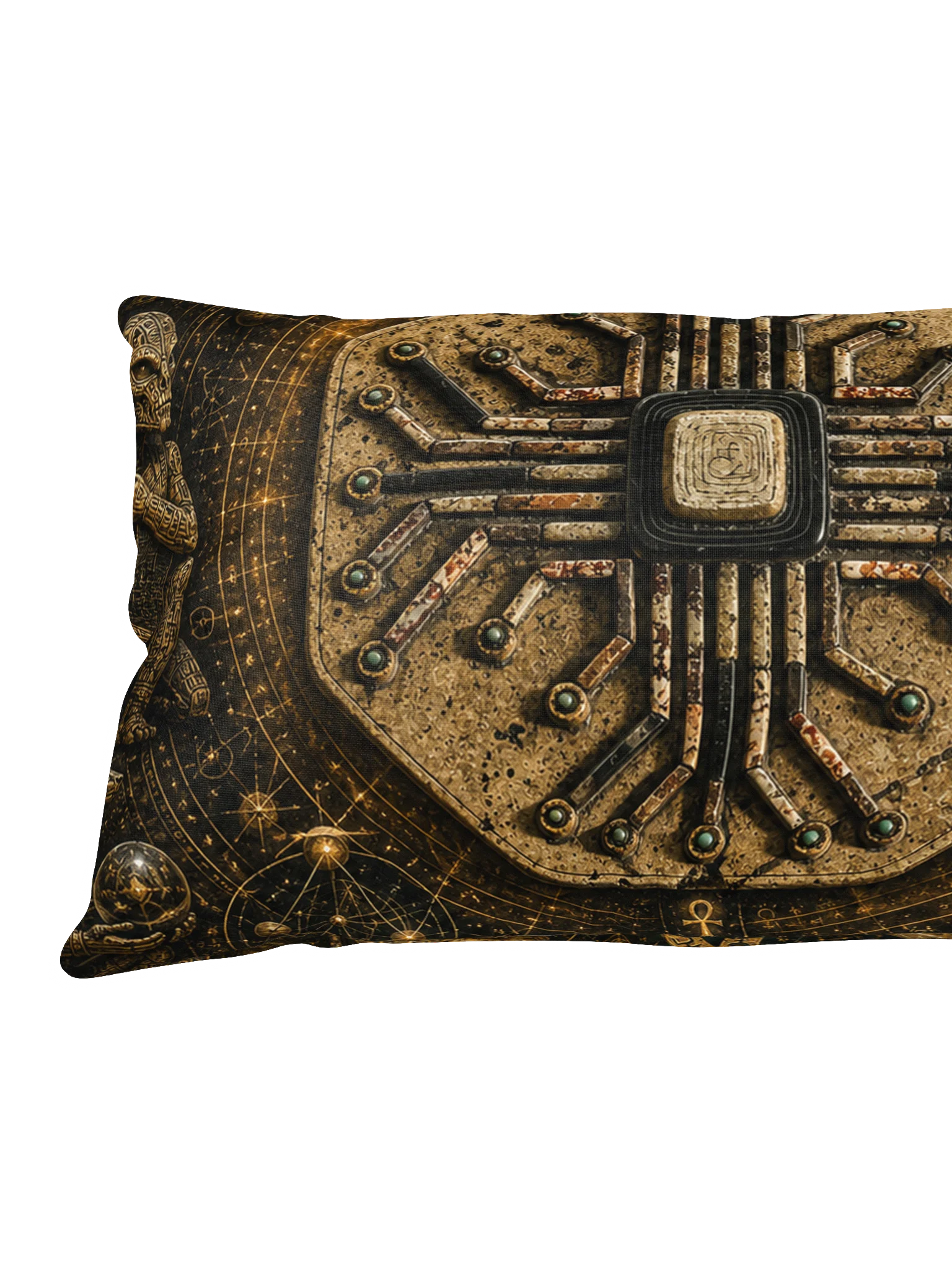 A Chipped World Aliencarvings Pillow product image (8)