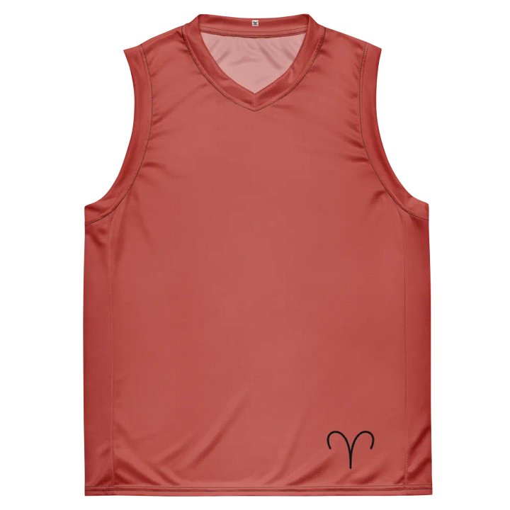 Aries Symbol All-Over Print Basketball Jersey product image (2)