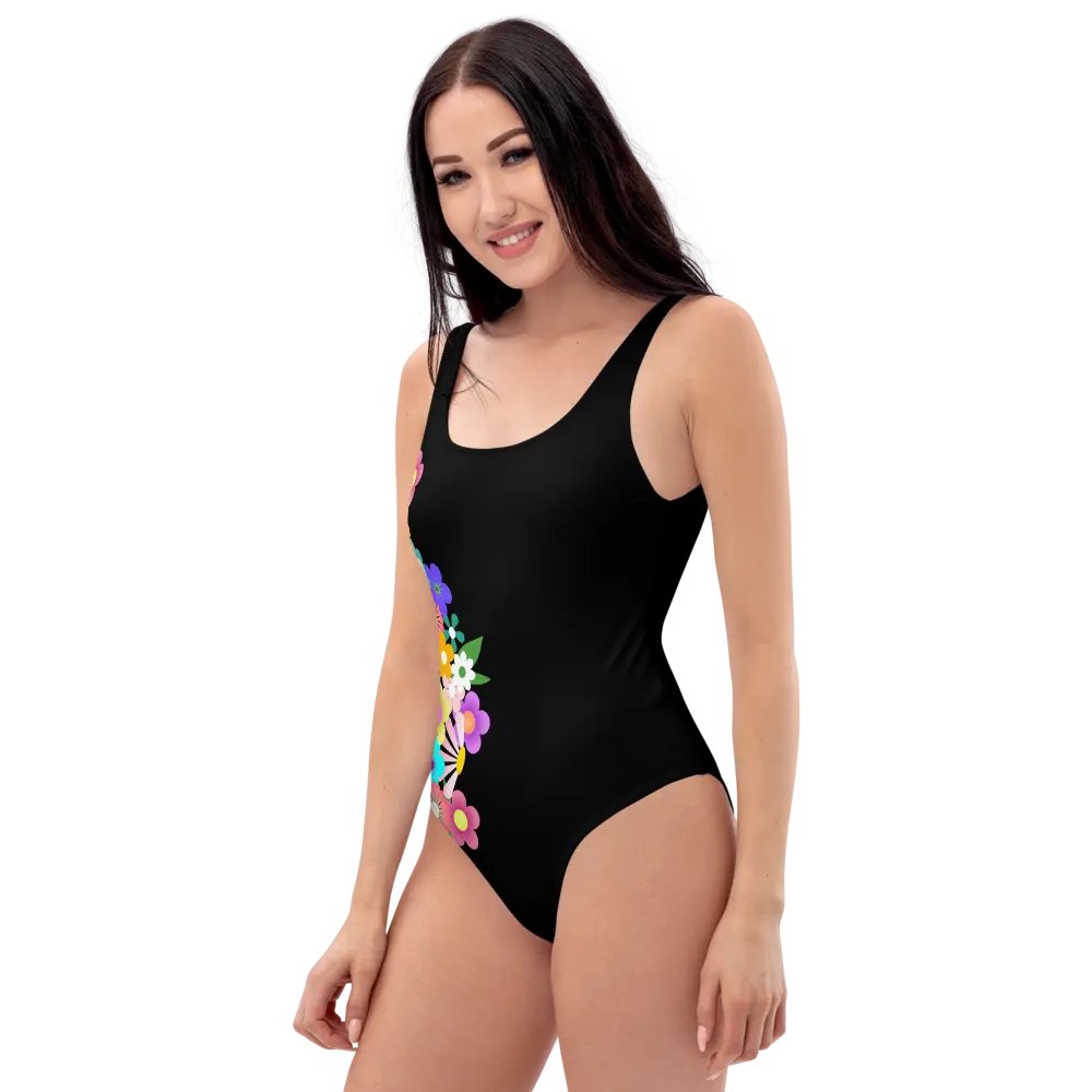 Flower Bloom Black Swimsuit product image (6)