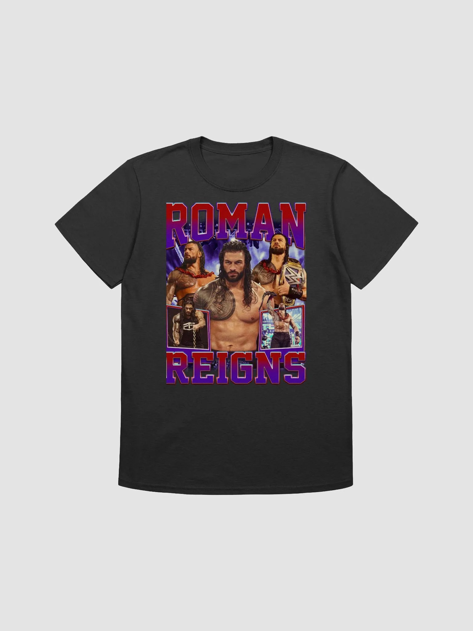 Vintage Roman Reigns Black Tee product image (1)