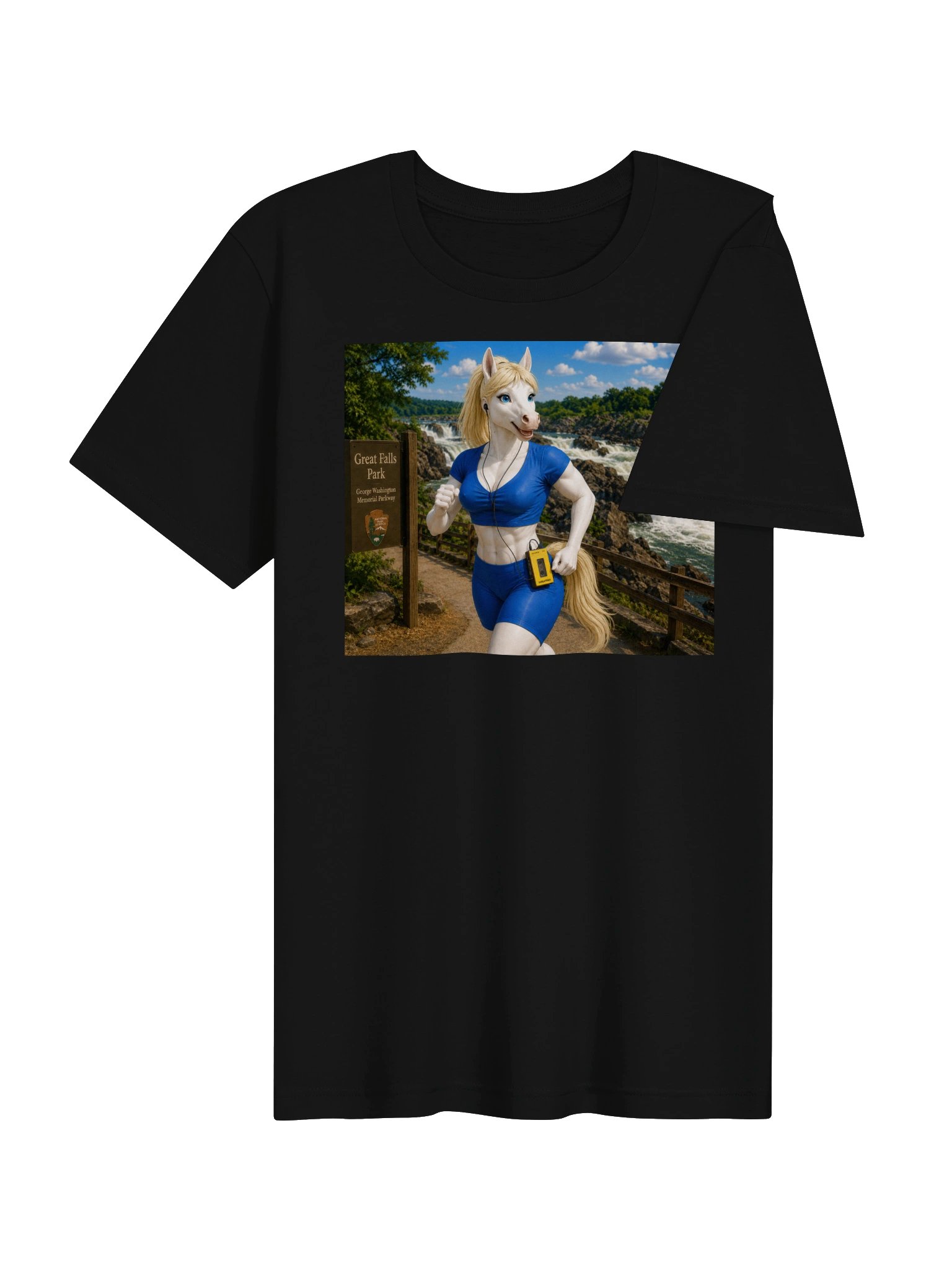 Mystery Mare Jogging Shirt. product image (4)