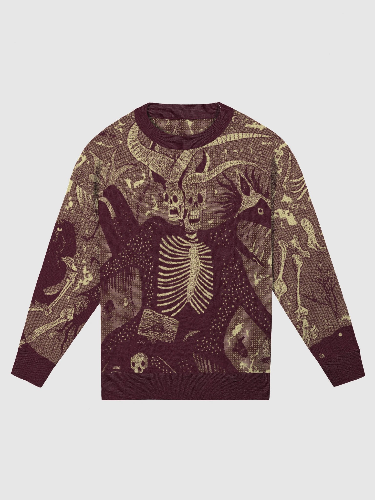 Thriheaded Demon Beast from HELL - Burgundy product image (1)