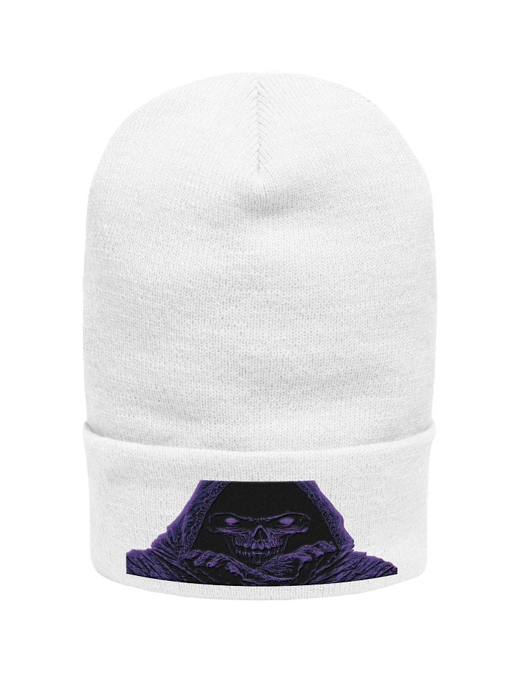 Neon Reaper Beanie - White Edition product image (1)