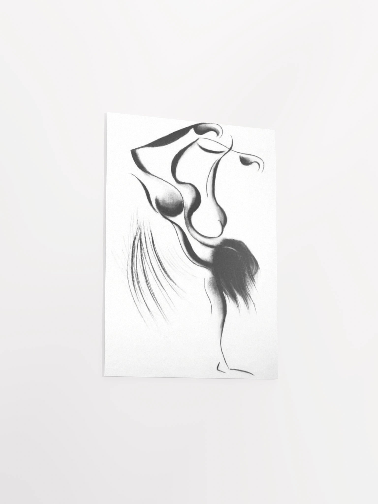‘Like a Feather’ Art Poster Print product image (3)