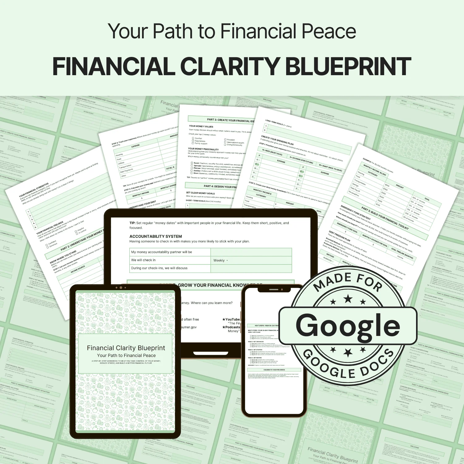 Financial Clarity Blueprint - Google Docs product image (10)