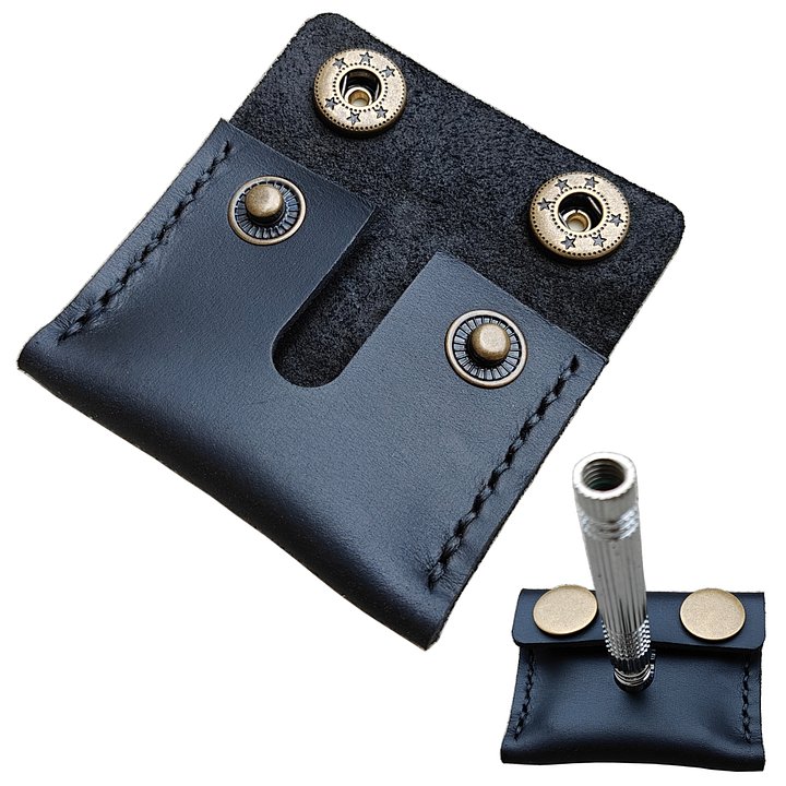 MEEBOY Handmade Double Edge Razor Head Protective Sheath For men Fits Most Safety Razors product image (1)