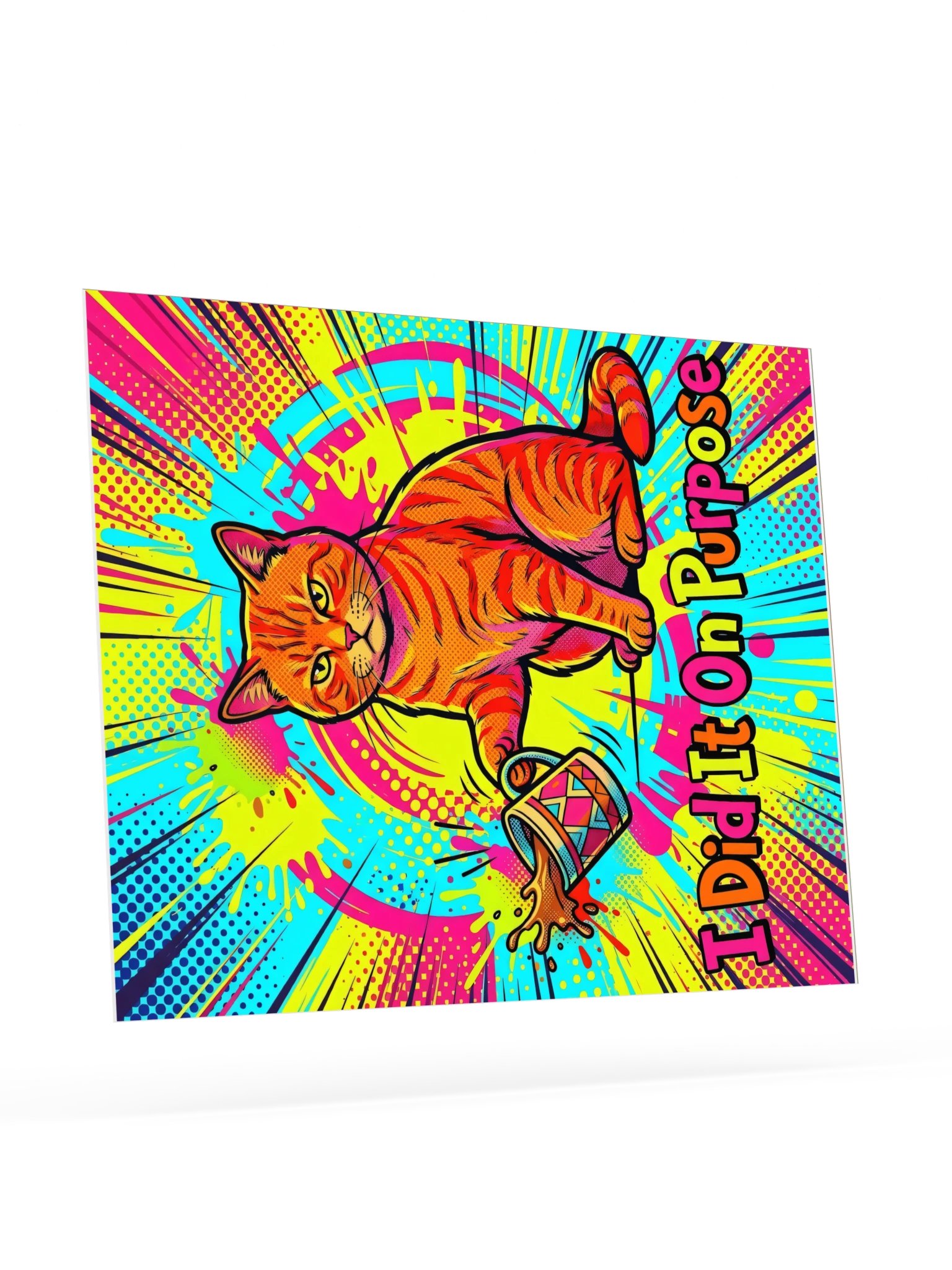 On Purpose Cat Poster product image (23)