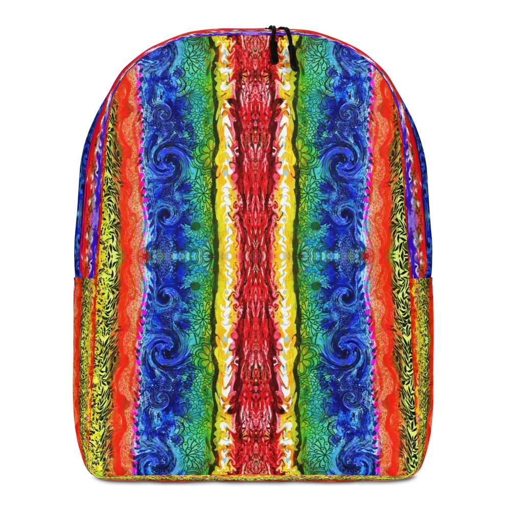 Boho colorful Stripes Backpack product image (5)