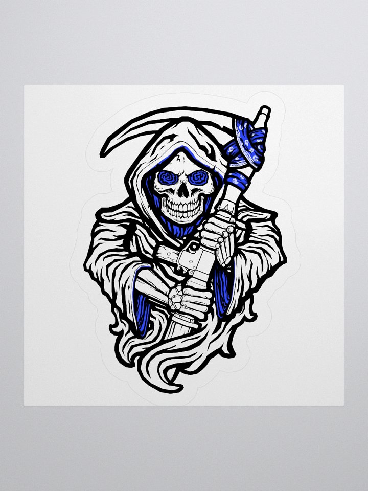 Reaper Lineart Sticker product image (1)