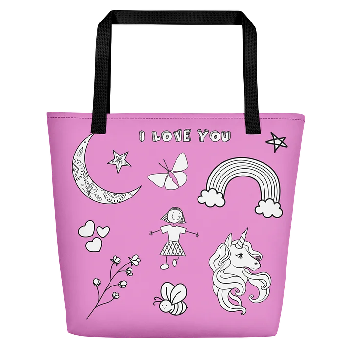 LARGE Tote - Pop Pink product image (2)