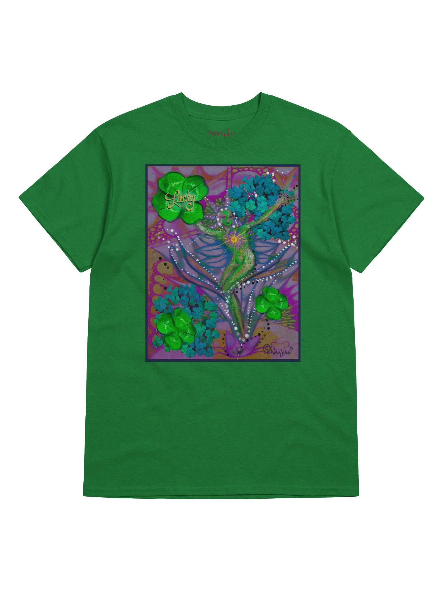 ArtyWear Tee of the Month - Mar '26 'Lucky Sprite' product image (6)