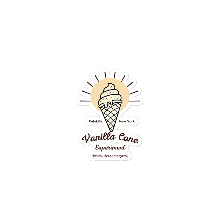 Catskills Sweet Scoop Ice Cream Die-Cut Sticker product image (2)