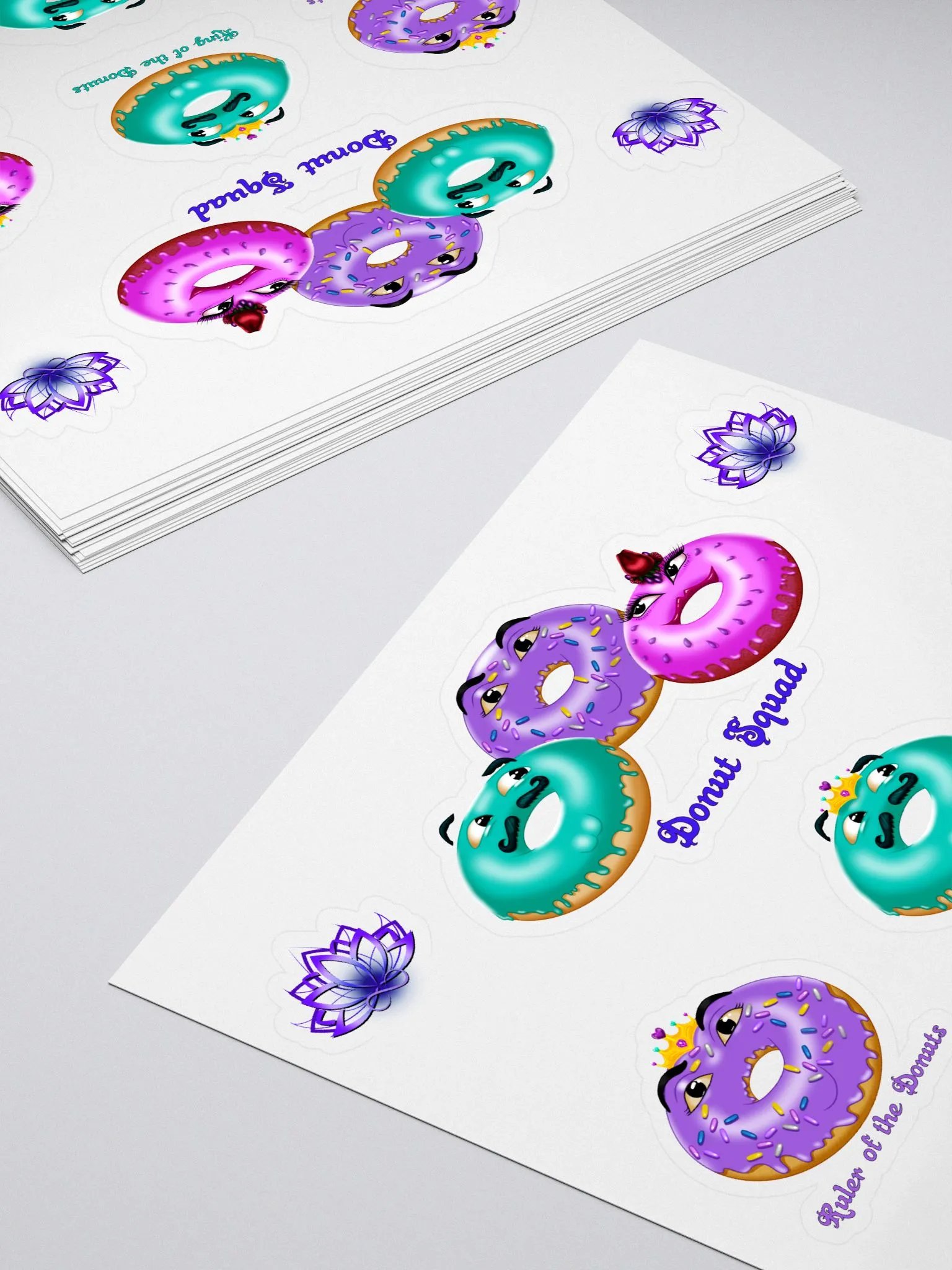 Mini Donuts KissCut Stickers product image (4)