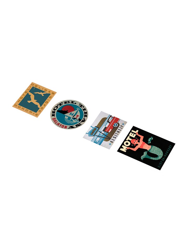 Lake Balaton Hotel Stickers product image (1)