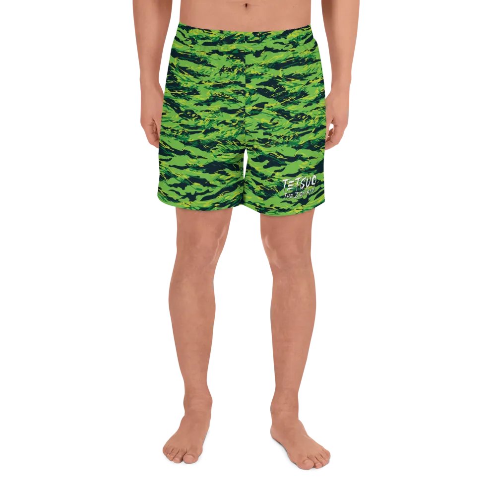 Green Camo Athletic Shorts product image (3)