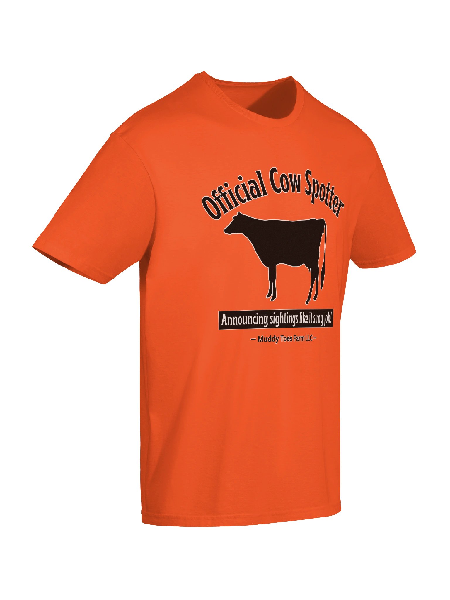 Official Cow Spotter Unisex T-Shirt (Adult) product image (8)