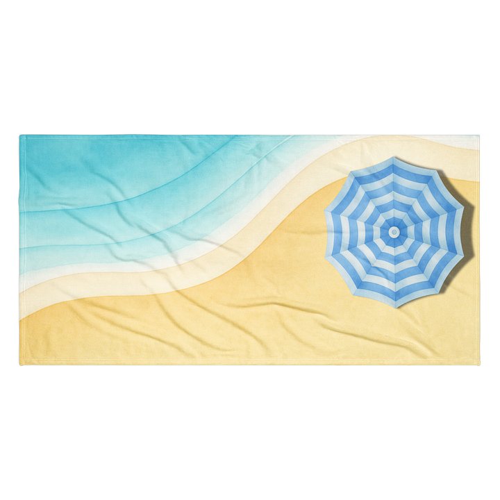 Vibrant Cotton & Charm Beach Towel product image (2)