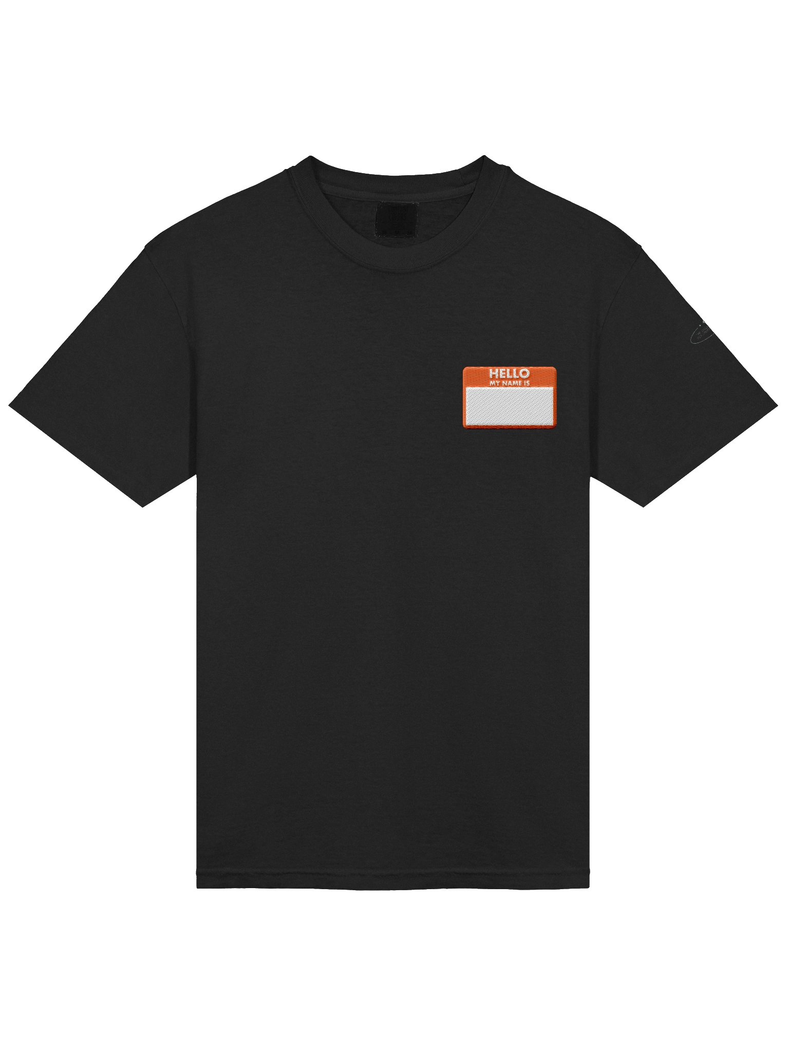 Name Tag Tee: Orange Block product image (3)