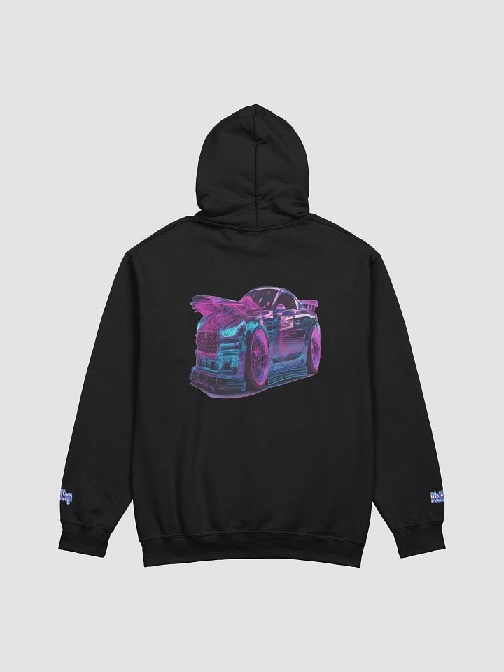 D3a1hXSaga – Neon Reaper Drift Classic Hoodie product image (2)