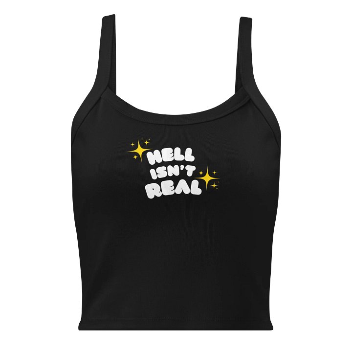 Hell isn't real femme tank product image (1)