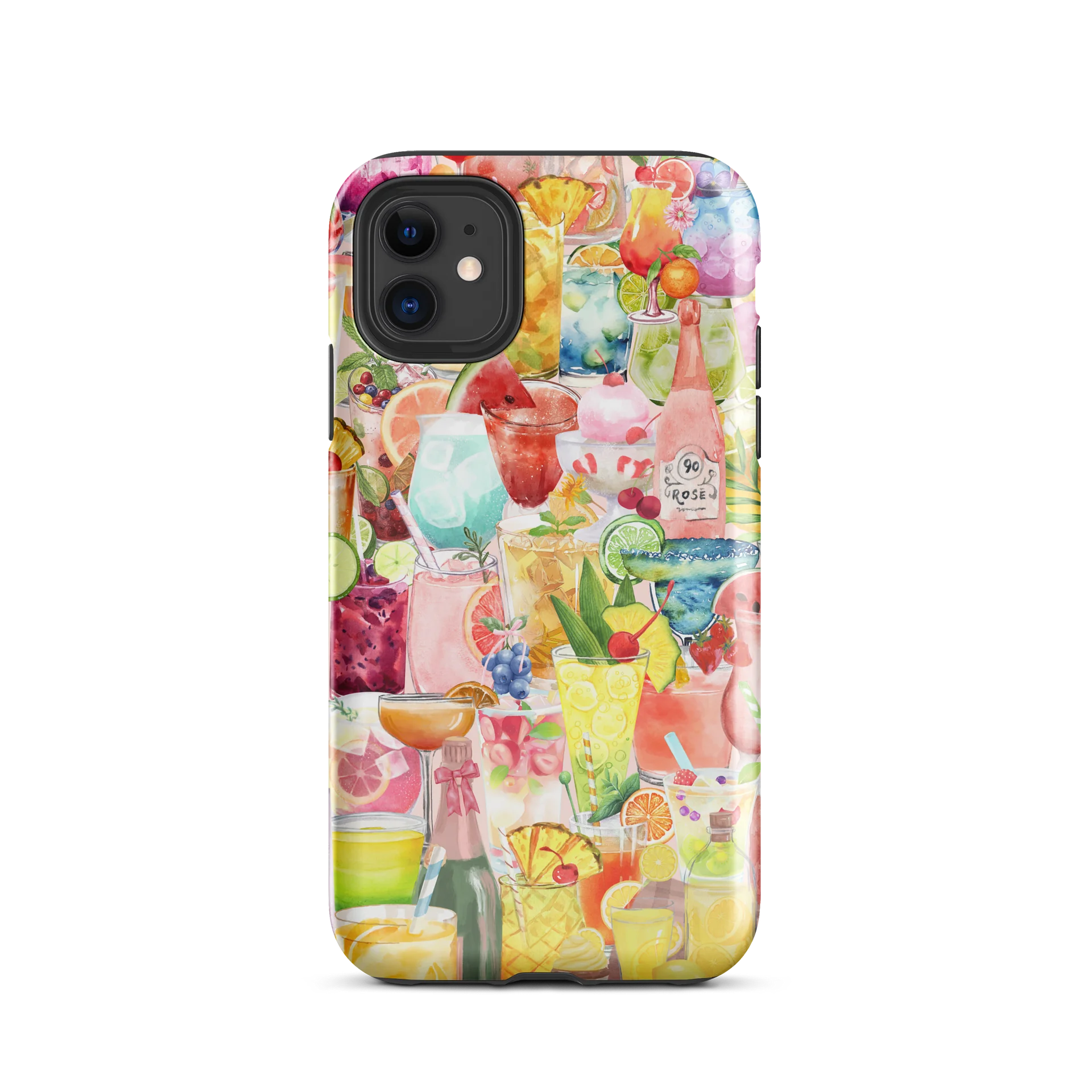 Bright Summer Drinks Colorful Art Phone Case product image (55)