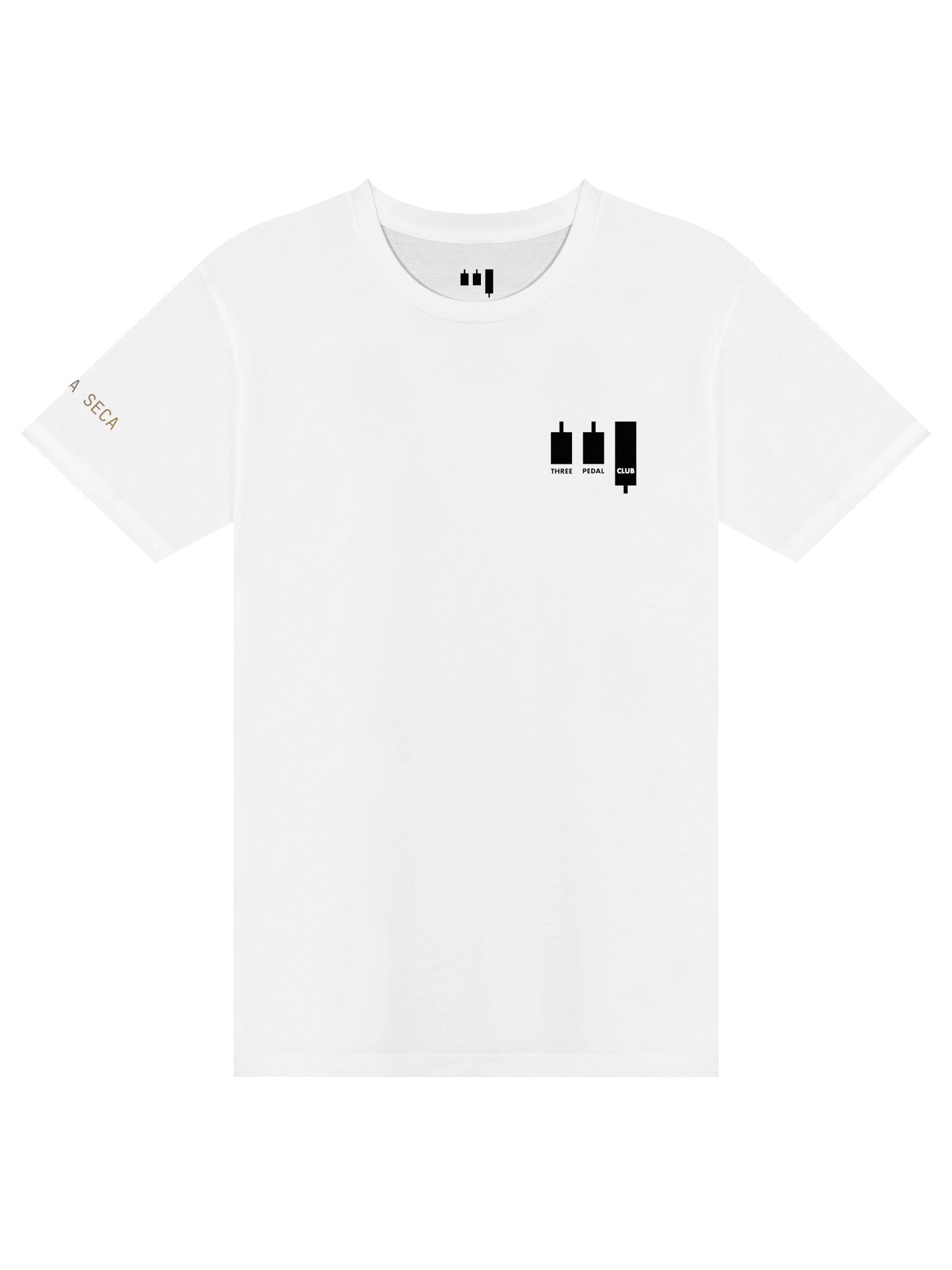 Three Pedal Club :: Laguna Seca Track Map T-Shirt product image (2)