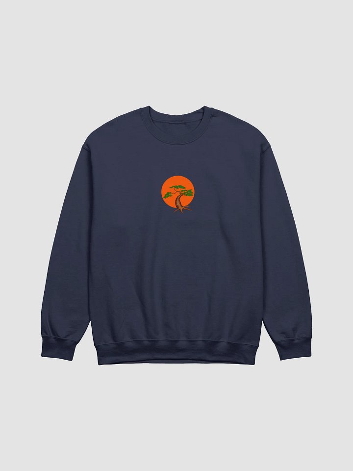 Zen Bonsai Sunset Tree Sweatshirt product image (1)