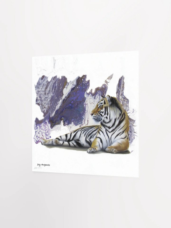 Tiger Relaxing Print product image (3)