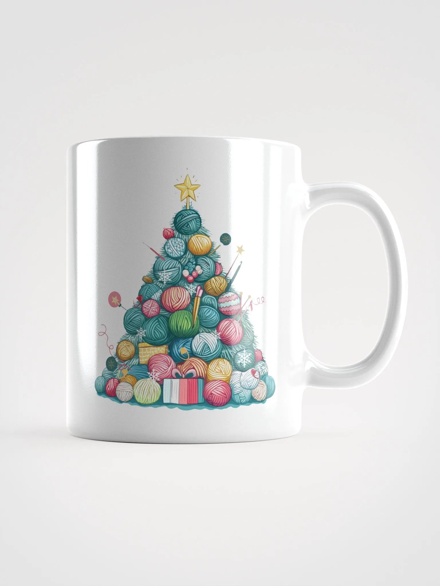 Yarn Christmas Tree Coffee Mug product image (2)