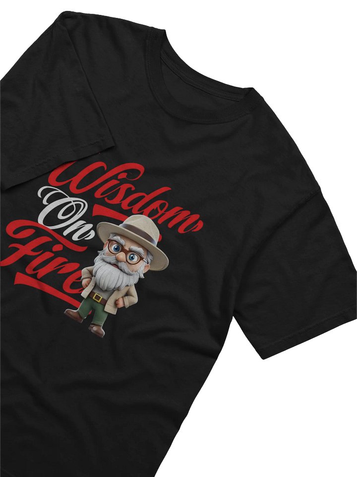 Wisdom On Fire - Ultra-Soft Cotton Comfort: Heavyweight T-Shirt product image (2)
