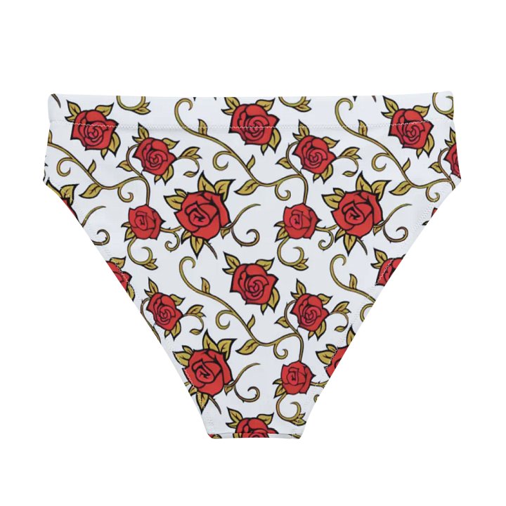 Rose Garden High Waist Bikini Bottoms product image (2)