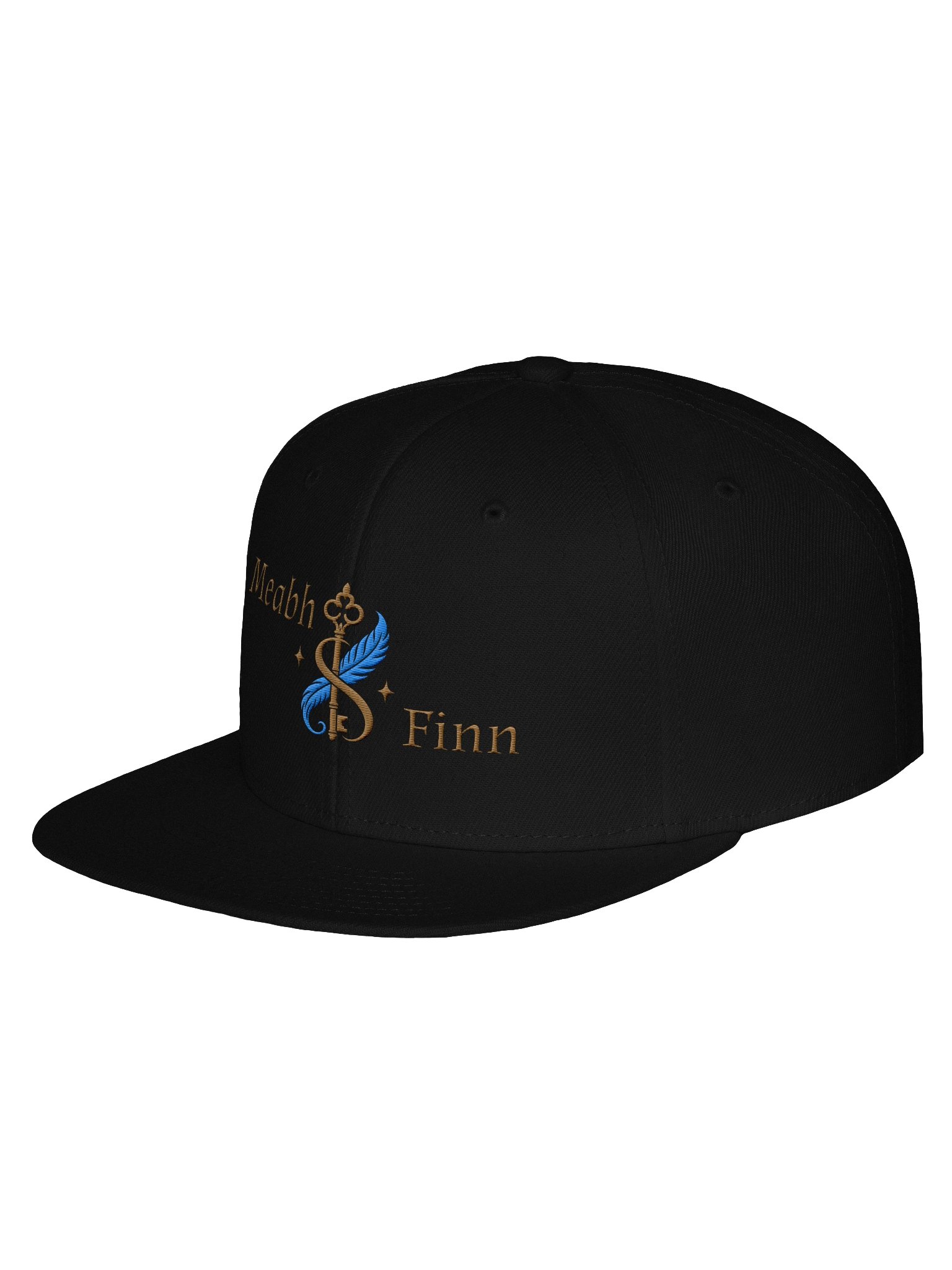 Keys & Feathers | Meabh & Finn Embroidered Snapback product image (8)