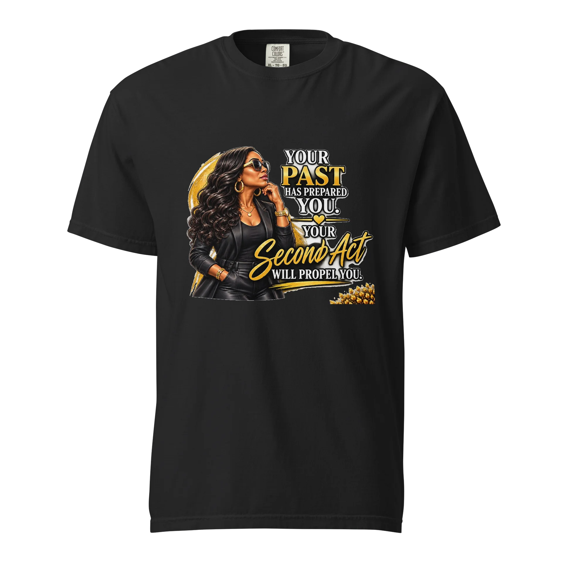 Second Act Motivational Graphic Tee product image (1)