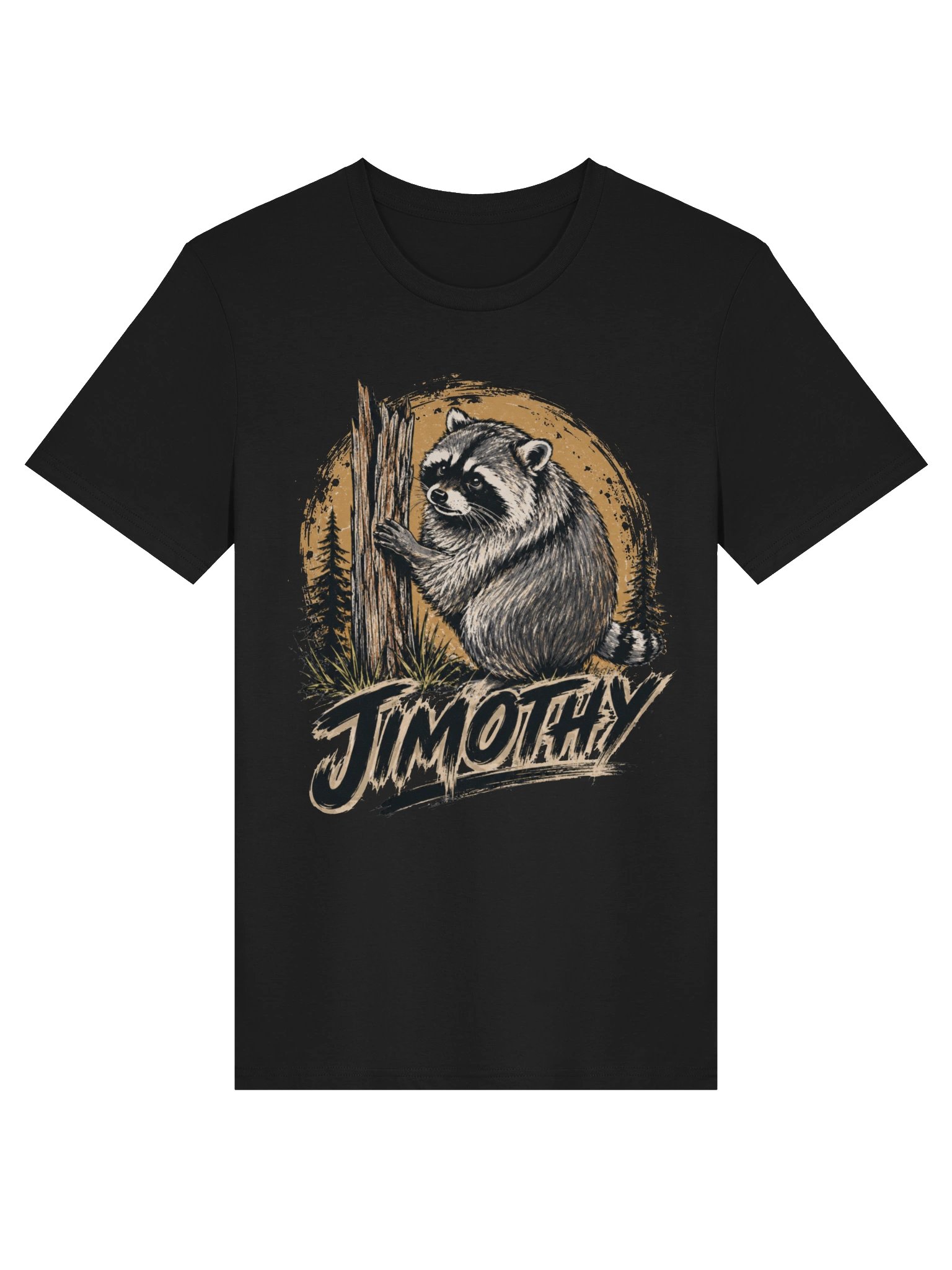 Jimothy Raccoon Vintage Girls T-Shirt product image (1)