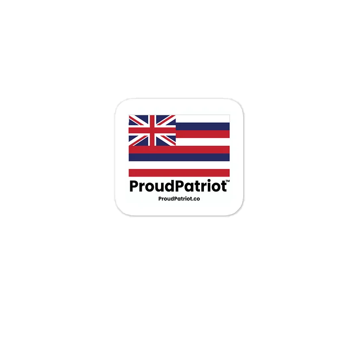 Hawaii State Flag Vinyl Sticker product image (1)