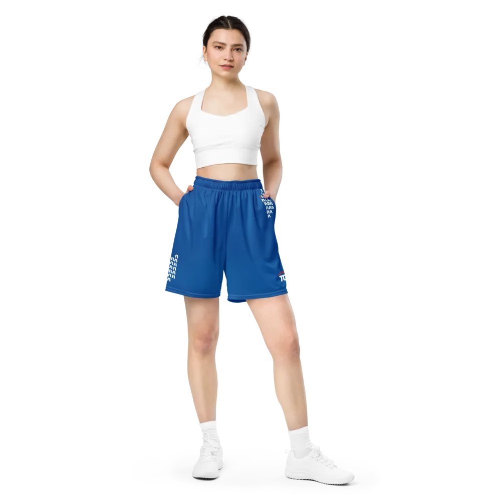 TG Unisex Mesh Gym Shorts product image (4)