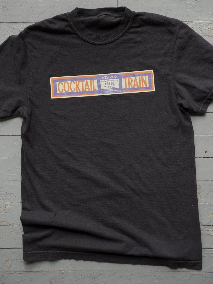 COCKTAIL TRAIN T-Shirt: Hand Screened Edition product image (1)