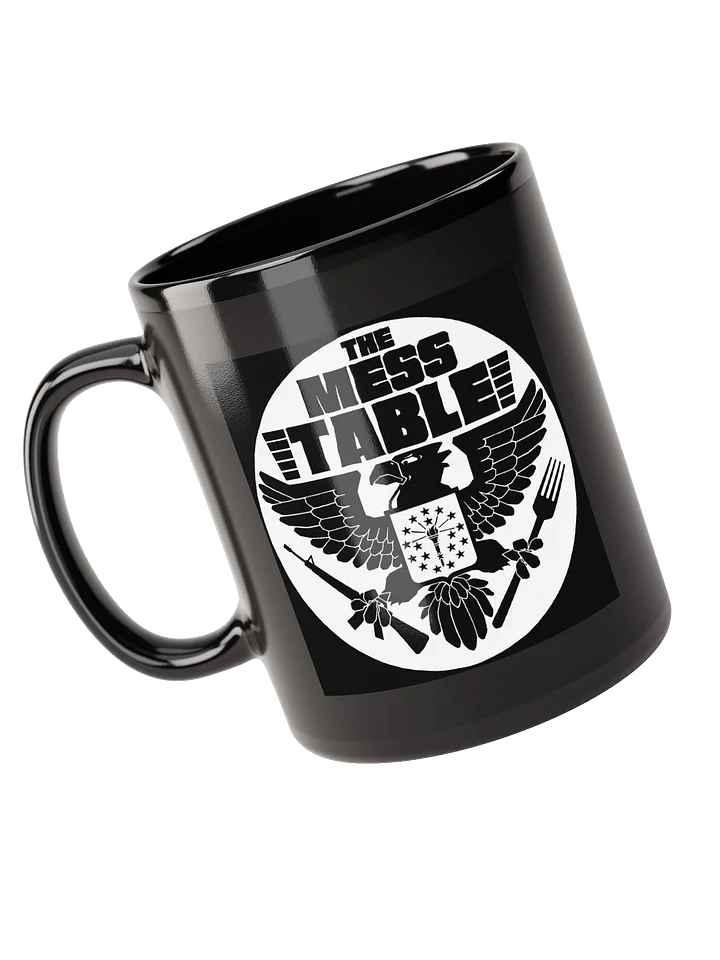 Black Mug with Black/White TMT Logo product image (1)