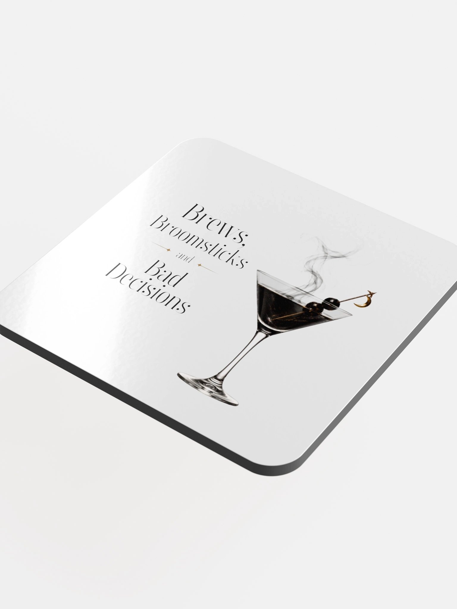 Brews, Broomsticks & Bad Decisions Coaster product image (4)
