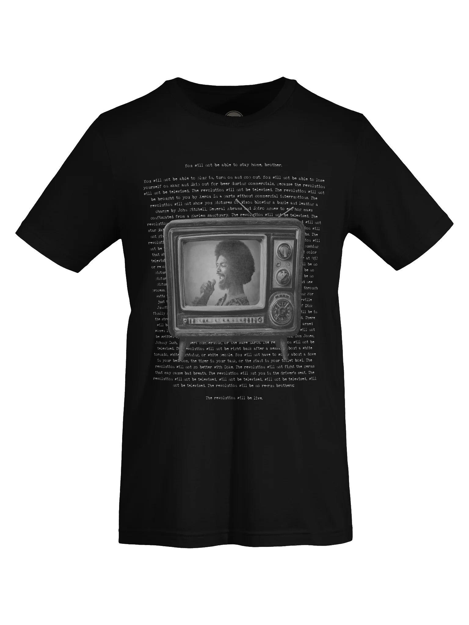 the revolution will not be televised tee product image (7)