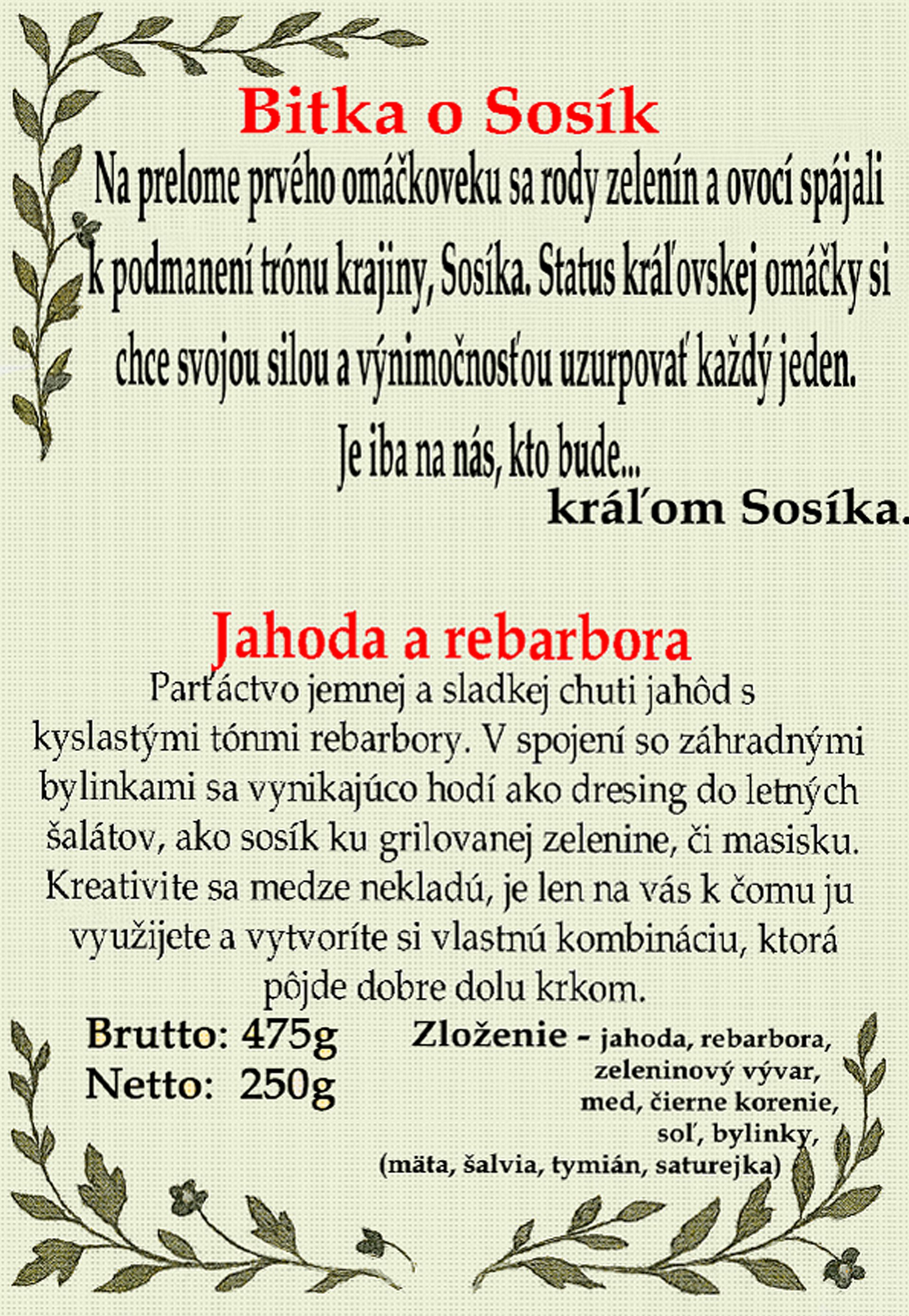 Bylinková jahoda a rebarbora product image (2)