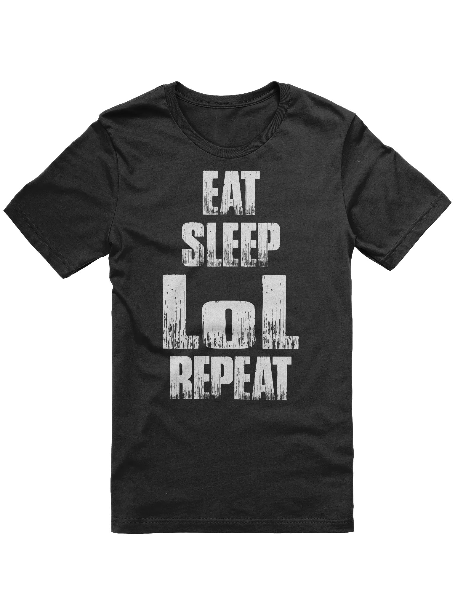 Eat. Sleep. Lol. Repeat T-shirt product image (1)