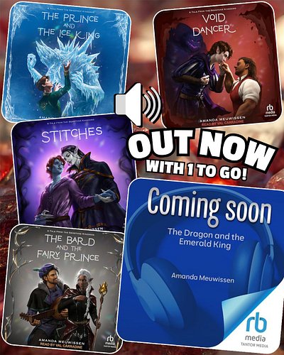 💎4 of the 5 Tales from the Gemstone Kingdoms audiobooks are LIVE, all narrated by the incredible @carradinewhispers👑 

https:...