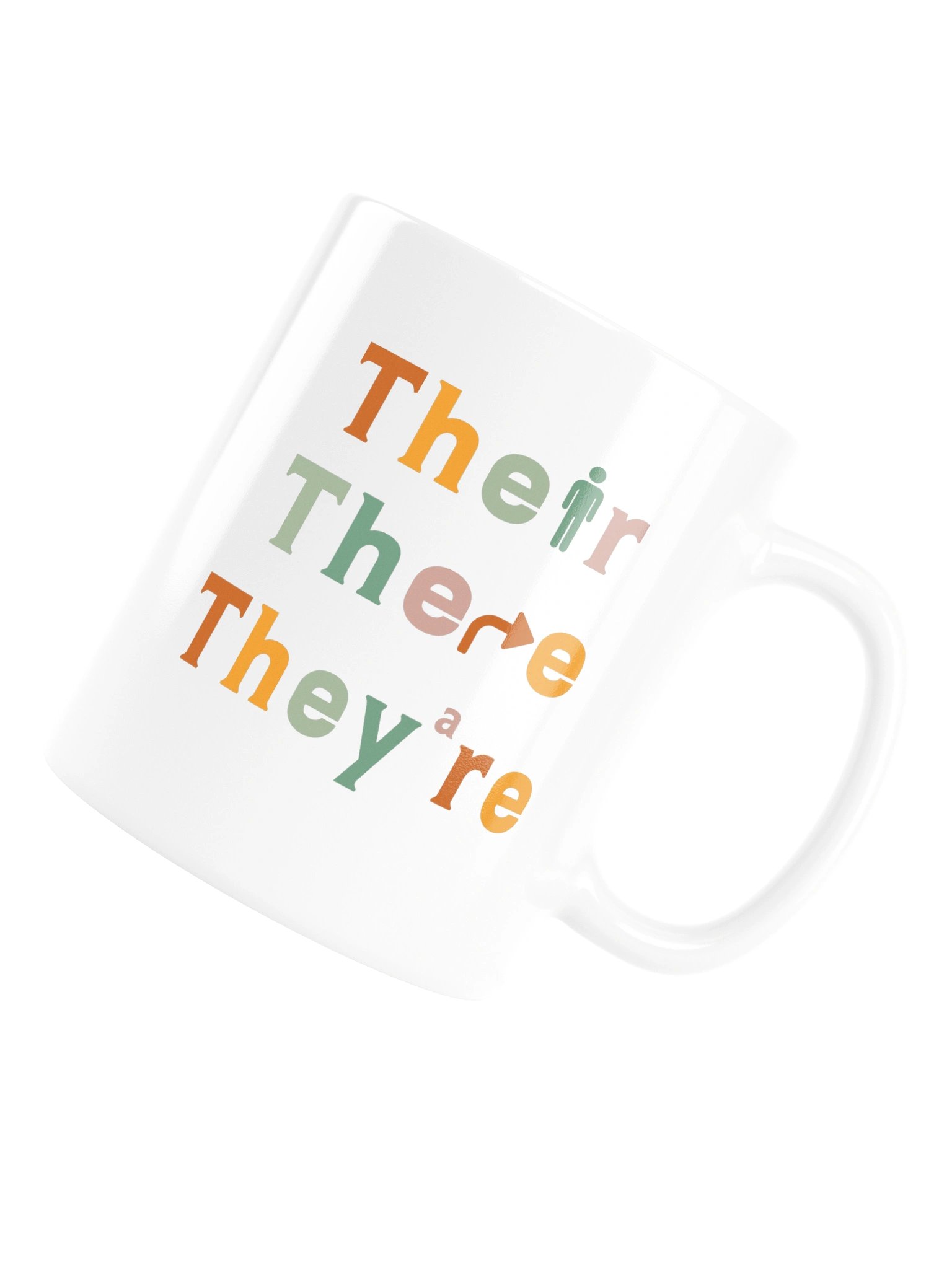 English Grammar Teacher Mug Their, There, They’re product image (16)