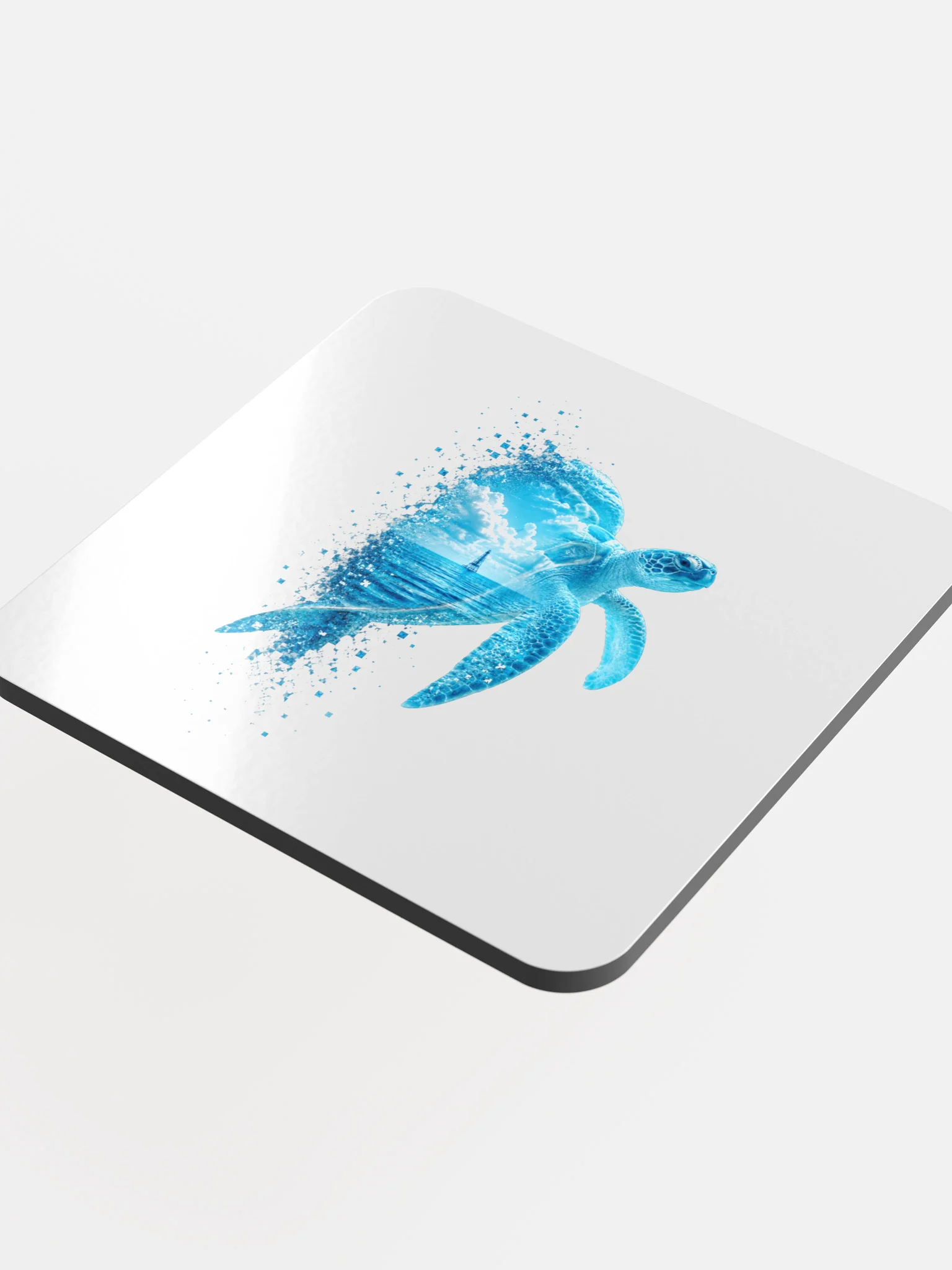 Sea Turtle Cork Coaster - Keys Collection: Lighthouse Edition product image (4)