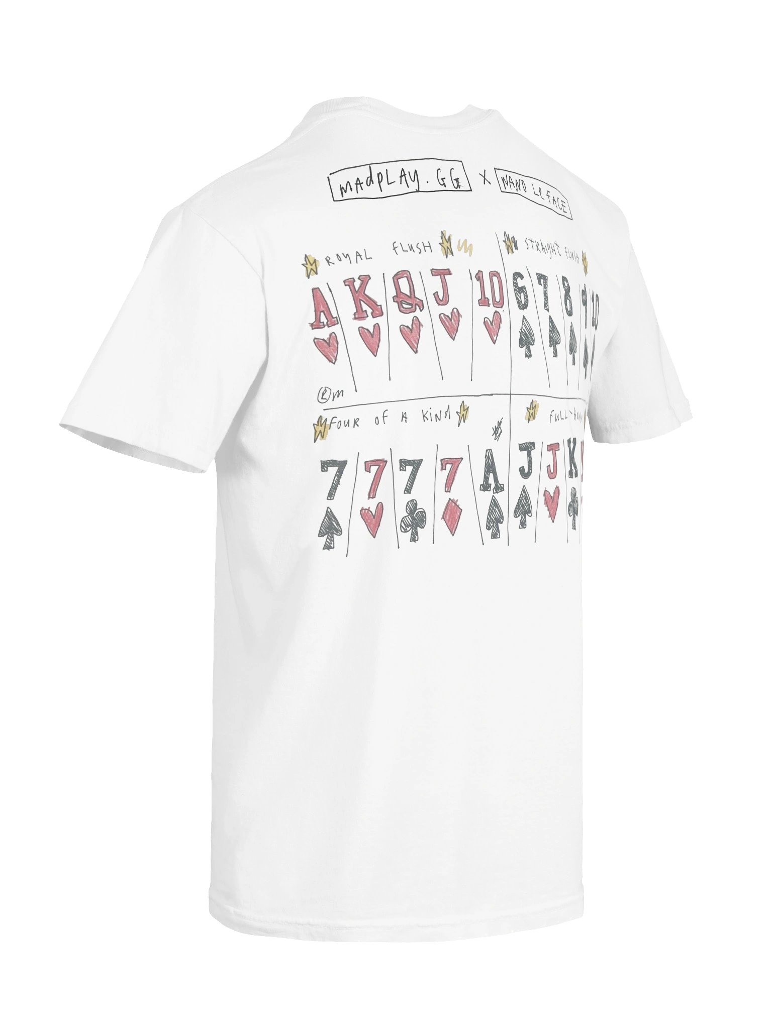 Nano Le Face x Madplay: Poker Tee product image (12)